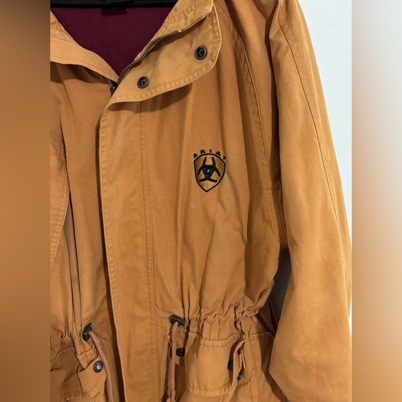 Extremely rare VINTAGE ARIAT jacket with Navy Emblem size large - Picture 3 of 7